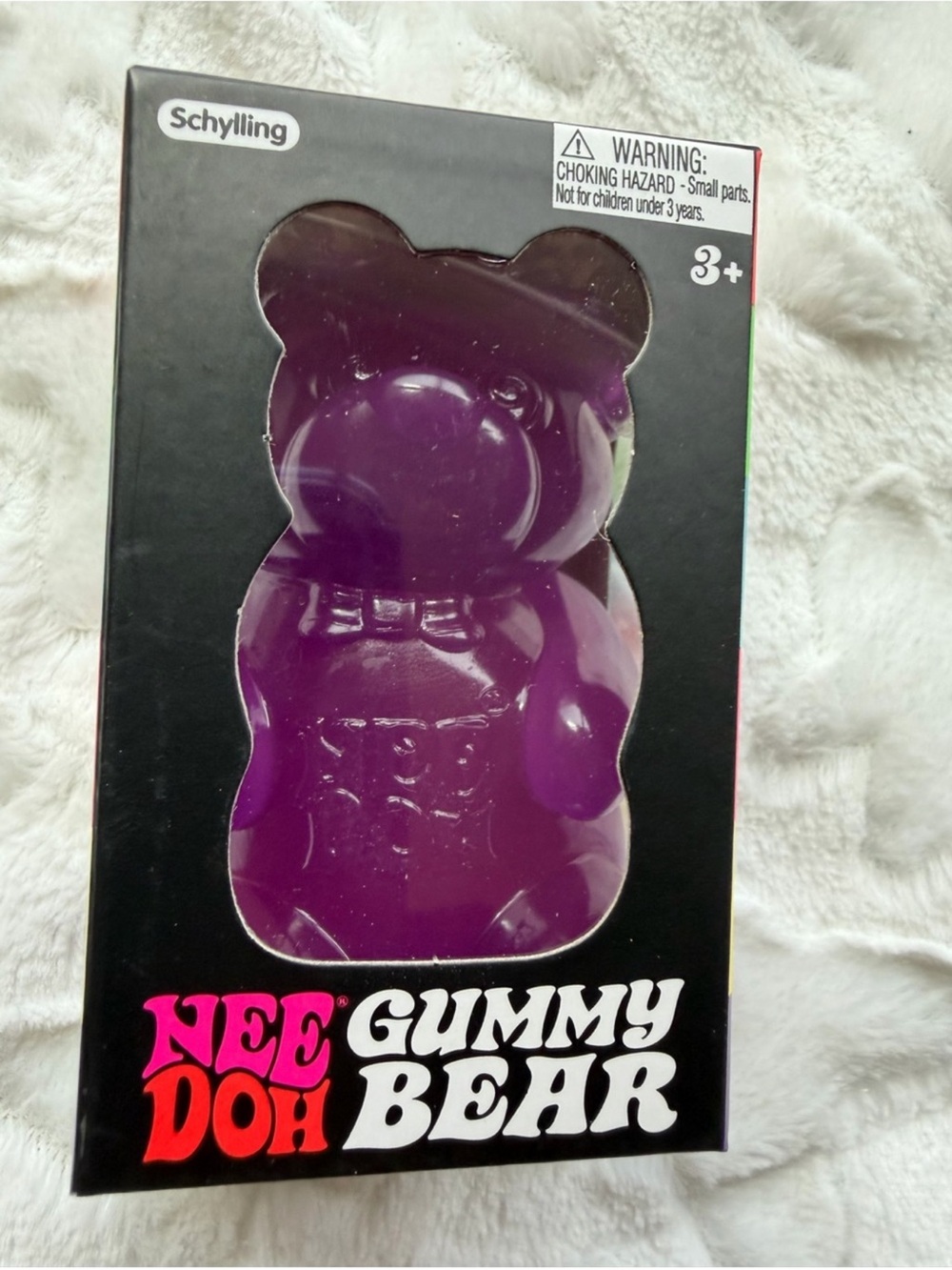 💜🐻 NIB NEEDOH by Schylling – Gummy Bear | Purple ✨